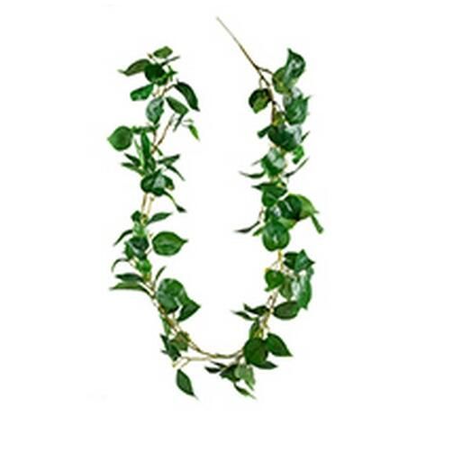 Guirlande De Feuille De Pothos En Plastique 200cm