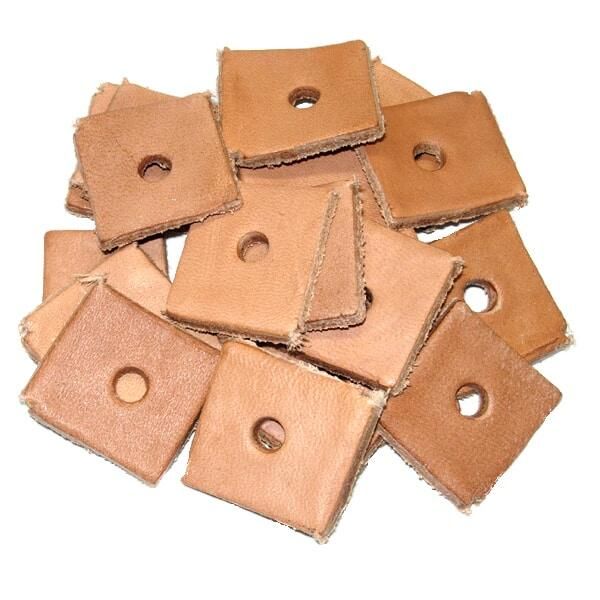 Carré de Cuir Pqt.20 1&#39;&#39;X1&#39;&#39; (TR: 1/4&#39;&#39;)  228