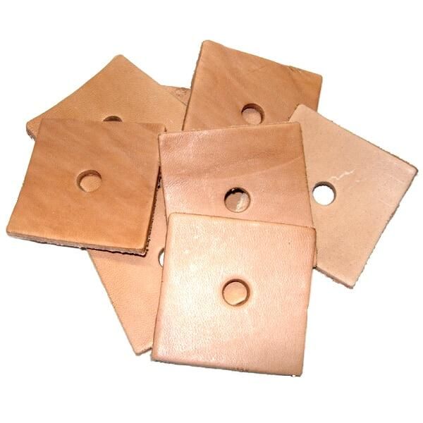 Carré de Cuir Pqt.10  2&#39;&#39;X2&#39;&#39; (TR: 5/16&#39;&#39;) 230