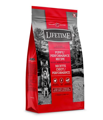 LIFETIME CHIOT PERFORMANCE POULET/AVOINE 11,4KG