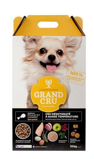 CANISOURCE GRAND CRU CHIEN POULET &amp; CANARD SANS GRAINS 10KG