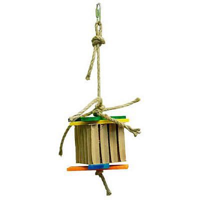 ZOOMAX JOUET C.S. OISEAUX SHOOSHOO-SHRED (13&#39;&#39;H x 4.5&#39;&#39;L) C.S. 810