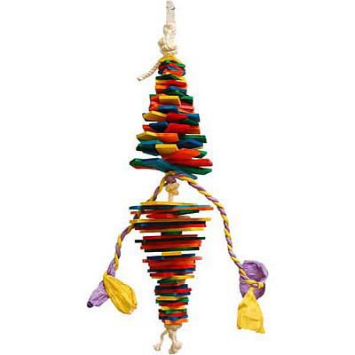 ZOOMAX JOUET C.S. OISEAUX POPOFF LARGE  (26&#39;&#39; X 7&#39;&#39;) 774