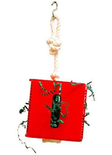 BOÎTE PAPIER FRIPPÉ 4x4x4&#39;&#39;