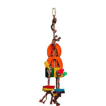 ZOOMAX JOUET C.S. OISEAUX ARACHIDE-TI (16&#39;&#39; X 4&#39;&#39;) C.S. 665