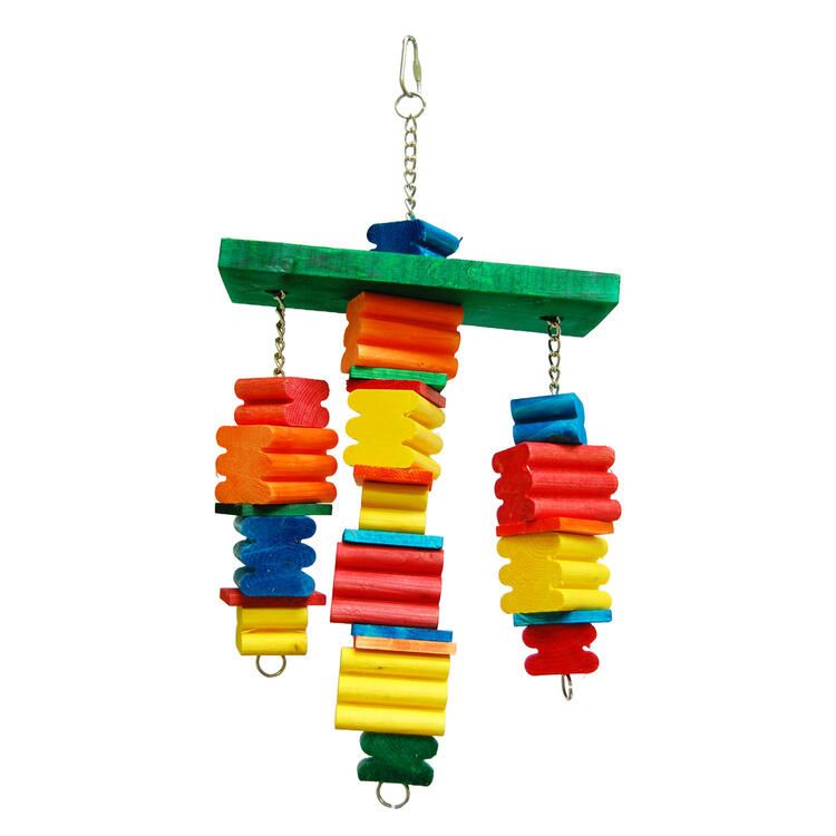 ZOOMAX JOUET C.S. OISEAUX TSADOQ  (H:15&#39;&#39;X L:7&#39;&#39;) C.S. 610