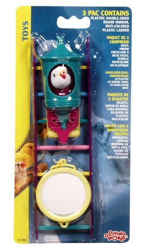 LW Paquet De 3 Jouets Variés/Oiseaux-V