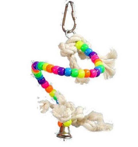 ZOOMAX JOUET OISEAUX SPIRALE (H: 4&#39;&#39;)