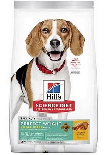 Science Diet canine adulte poids parfait petites bouchées 4Lb