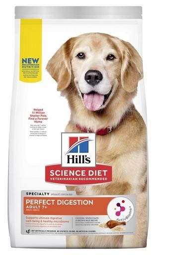 Hill&#39;s Science Diet Perfect Digestion Adult 7+ pour chiens 22LB