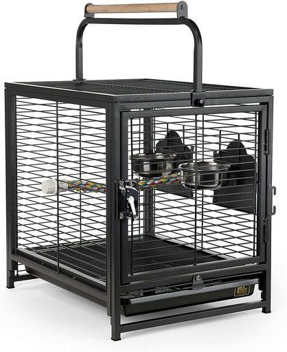 Transporteur pour Perroquet 48x38x65cm (Noir)