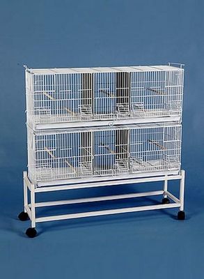 Cage d'élevage Triple 38x11x15''