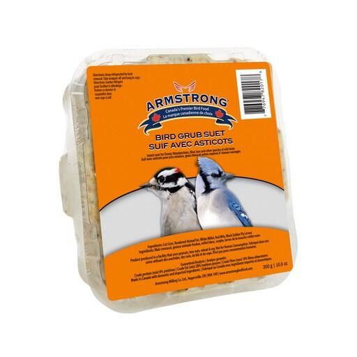 Bird Grub Suet/Suif avec Asticots 300g