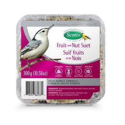 Fruit &amp; Nut Suet/suif Fruits &amp; Noix  300g