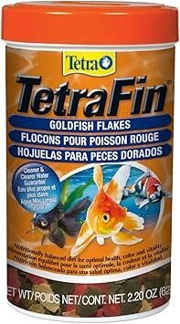 Tetra Flocons « TetraFin » pour Poissons Rouges (Trilingue) 2.2oz