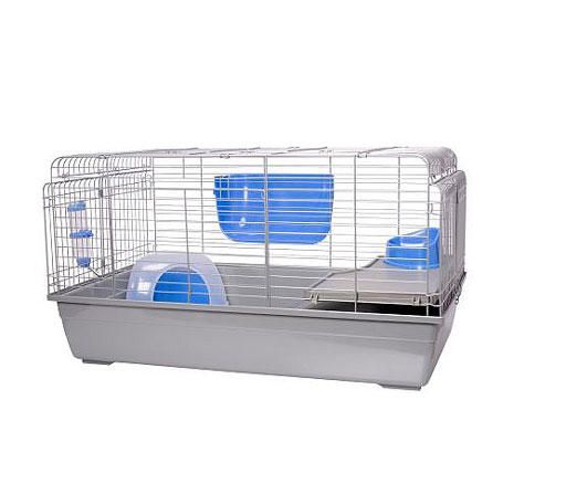 CAGE IRIS POUR LAPIN 99X69X53CM (39X27X21&#39;&#39;) GRIS