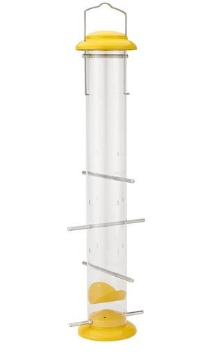 Mangeoire metal silo pour oiseau 19&#39;&#39;