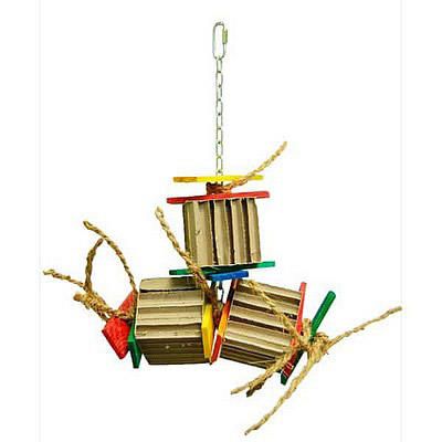 ZOOMAX JOUET C.S. OISEAUX SHOOPA-SHRED (16&#39;&#39;H x 10&#39;&#39;L) C.S. 811