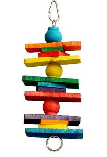 ZOOMAX JOUET OISEAUX PISTACHIO (H:10&#39;&#39;X L:3.5&#39;&#39;) 605