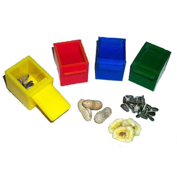 ZOOMAX CUBES DE COULEUR (4/un) 2&#39;&#39; x 2&#39;&#39;
