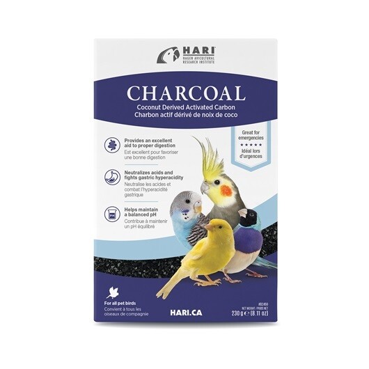 Charbon HARI pour oiseaux, 230 g