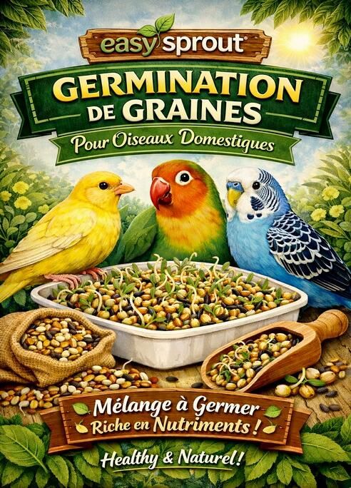 Easy Sprout Germination pour oiseaux d'agrément  2kg