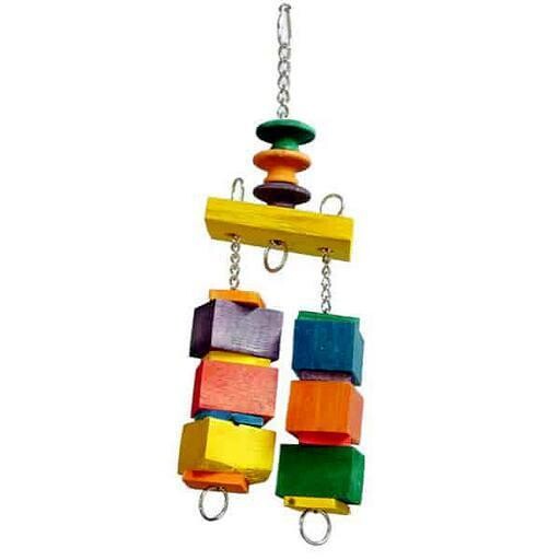 ZOOMAX JOUET C.S. OISEAUX ZIM-ZIMRI  (H:14''X L:4'') C.S. 608