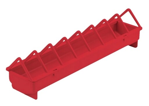 MANGEOIRE À VOLAILLE EN PLASTIQUE DE 20 PO À LARGE ESPACEMENT