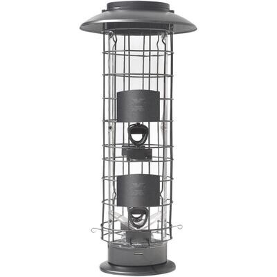 Mangeoire Grillagee 4 ouvertures, anti écureuil 1,25 LB
