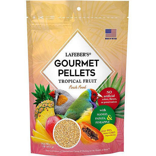 Lafeber/Tropical  Fruit Pellets Finch 1lb