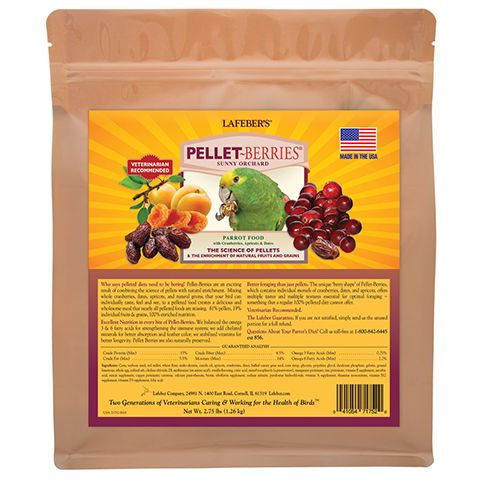 Lafeber's Parrot Pellet-Berries 2,75 lb