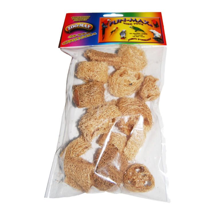 Luffa Naturel 2-4'' 6 Unitées