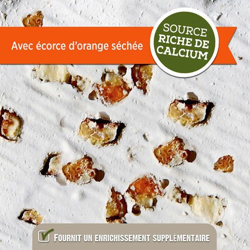Bloc Minéral Au Orange