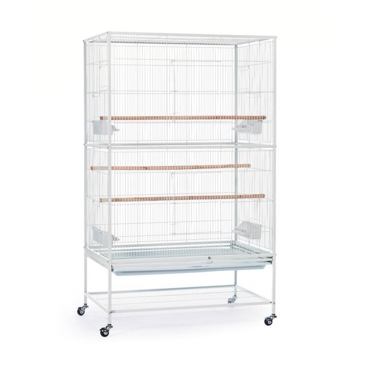 Volière Rectangle 31''x20.5''x53''H (Blanc)