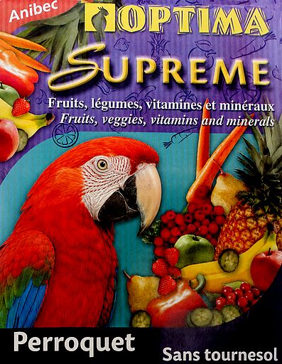 Optima Perroquet sans Tournesol Supreme 1,5KG