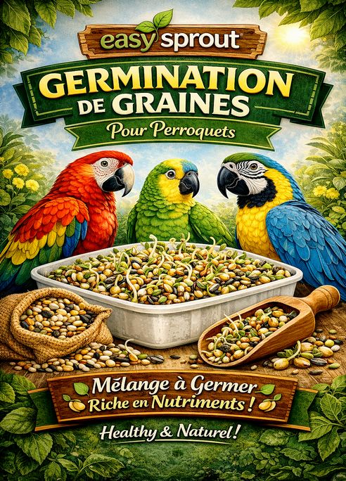 Easy Sprout Melange germination pour Perroquet 9kg