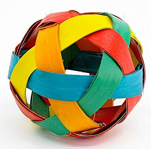 Jouet à pied à bille tissé Petit