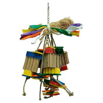 ZOOMAX JOUET C.S. OISEAUX RAFFY-ROCKY (22''H x 10''L) C.S. 814