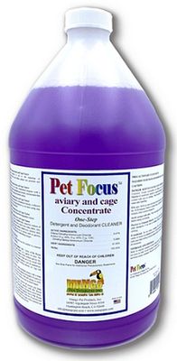 Pet Focus  aviary &amp; cage cleaner concentrate 4L