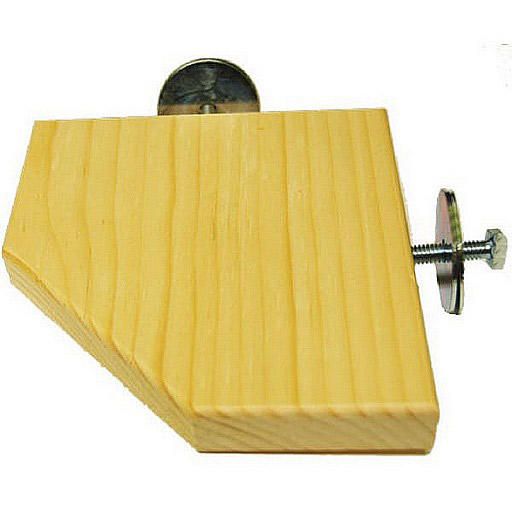 ZOOMAX JOUET C.S. OISEAUX TABLETTE DE COIN CAGE 5''X5''+ANGLE T4022