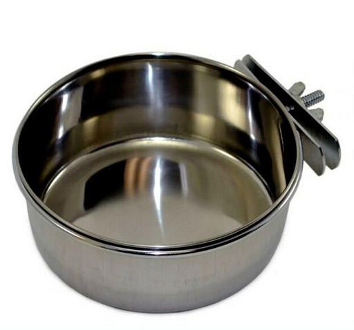 SST Dish W/ClampHldr/10oz