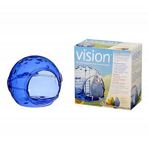 Vision, bain pour oiseau-V