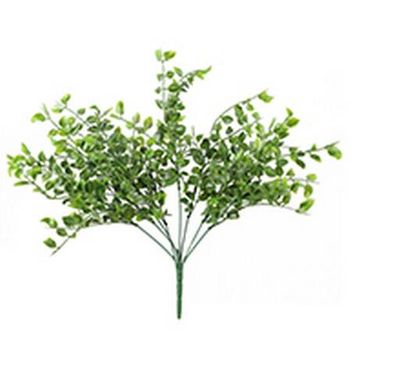 Bouquet Large Feuille De The En Plastique, Vert, 43cm
