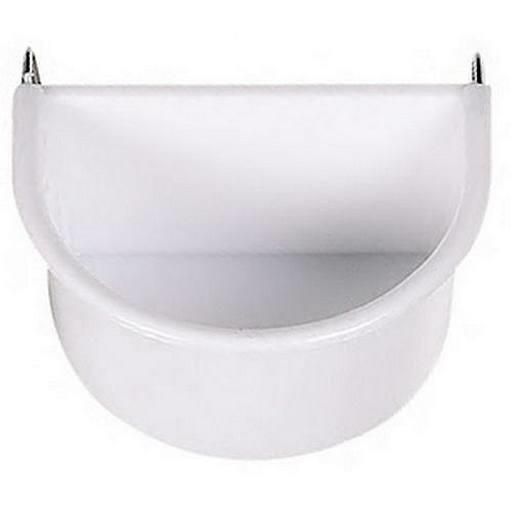 Auget rond a/crochets SM  ( Blanc )