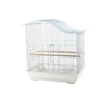 CAGE ABELIA 46X36X53CM (18X14X21'') BLANC