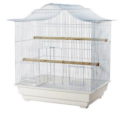 CAGE CAMELIA 51X41X61CM (20X16X24'') BLANC