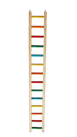 ECHELLE DE BOIS DUR(4.50''LA) 3 PIEDS