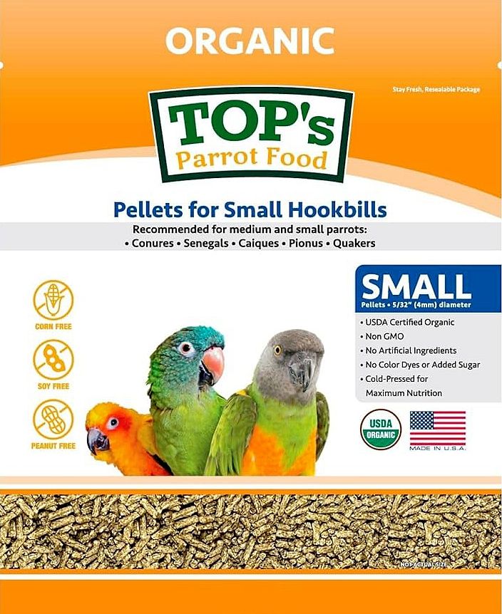 Top's Small Parrot Pellets 1 Lb