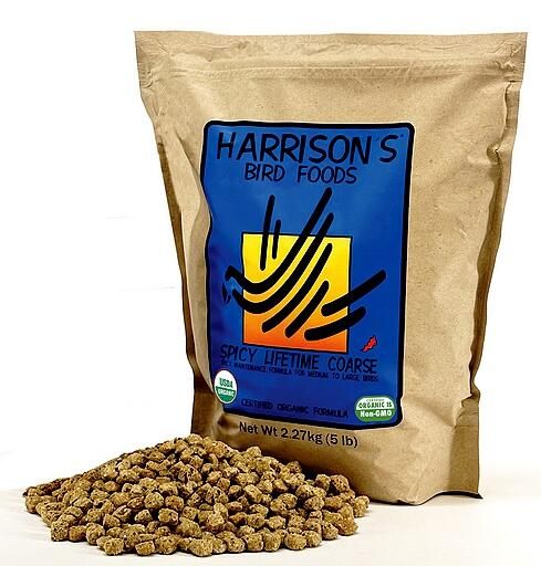 Harrison's bird food Spicy lifetime Coarse 5lb