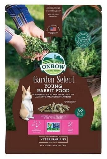 OXBOW RONGEUR GARDEN SELECT JEUNE LAPIN 4lbs OXBOW RONGEUR GARDEN SELECT JEUNE LAPIN 4lbs